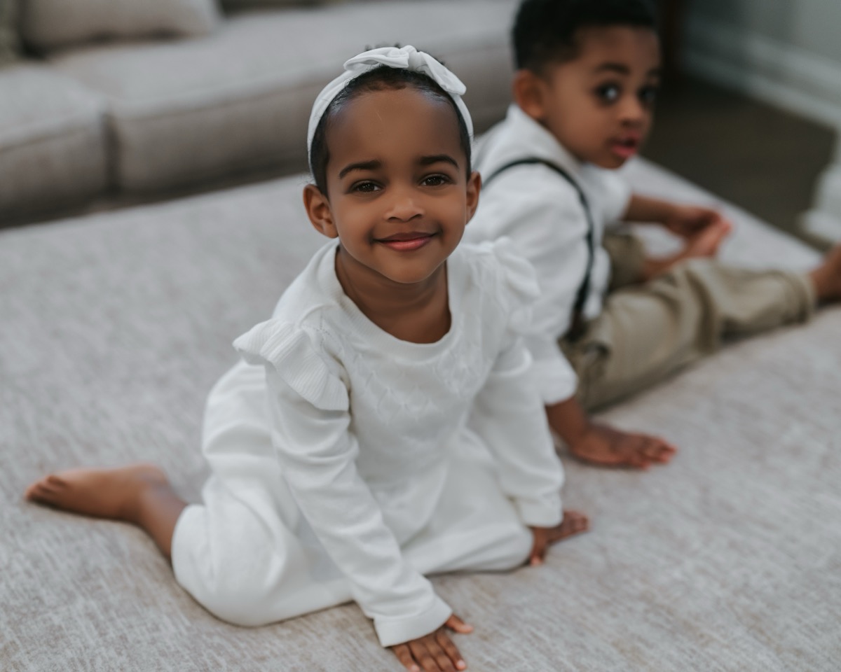 All dressed up in white