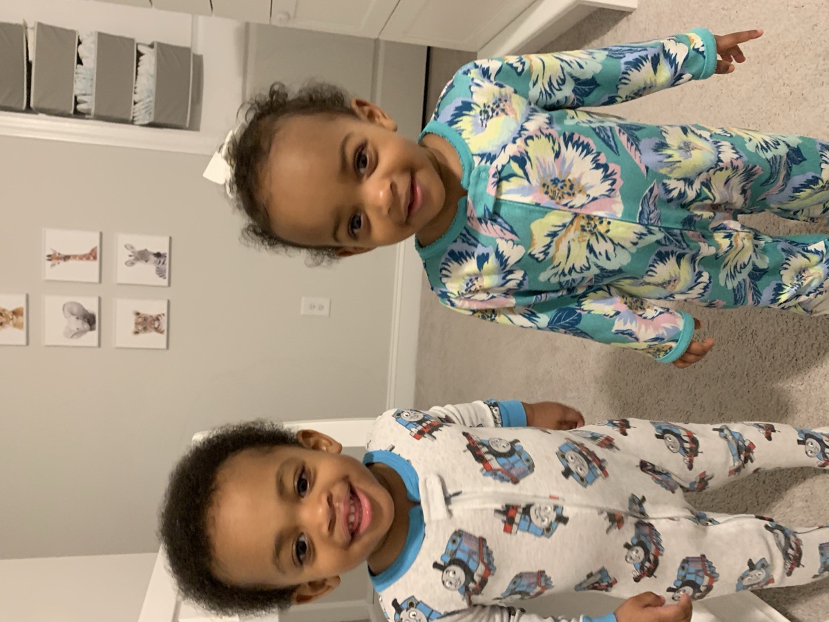 Matching pajamas